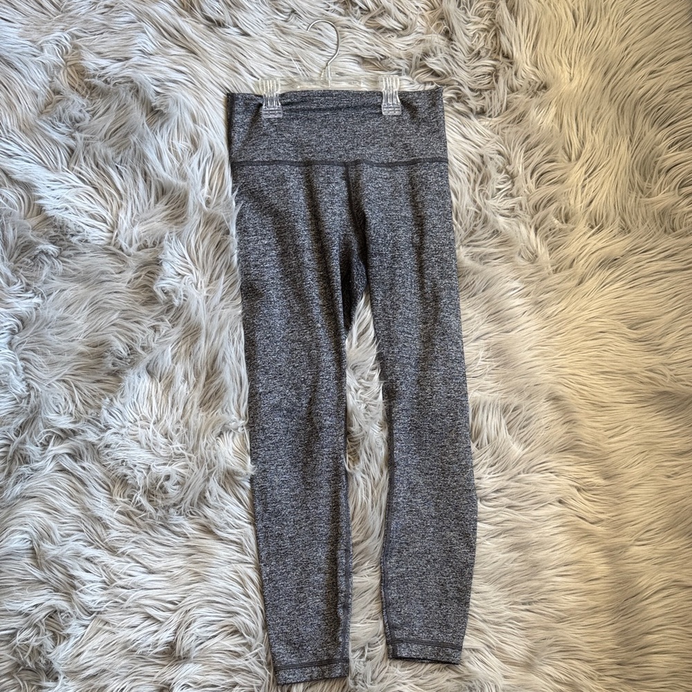 Lululemon Heather Charcoal Leggings